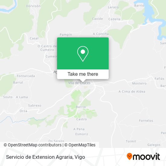 Servicio de Extension Agraria map
