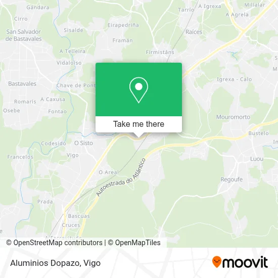 Aluminios Dopazo map