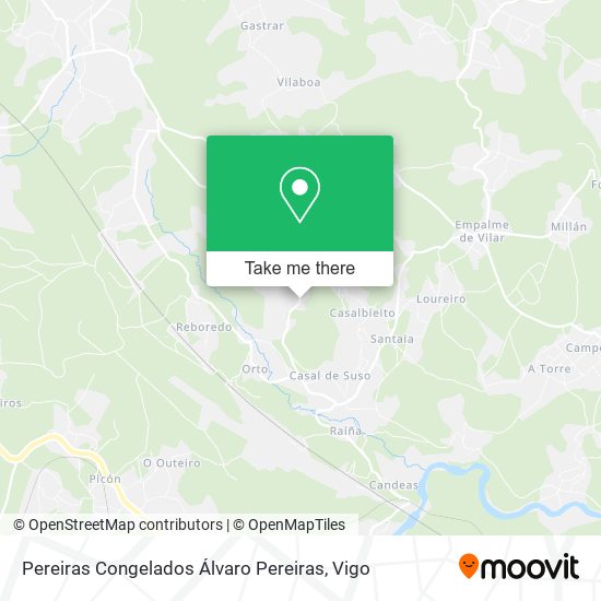 Pereiras Congelados Álvaro Pereiras map