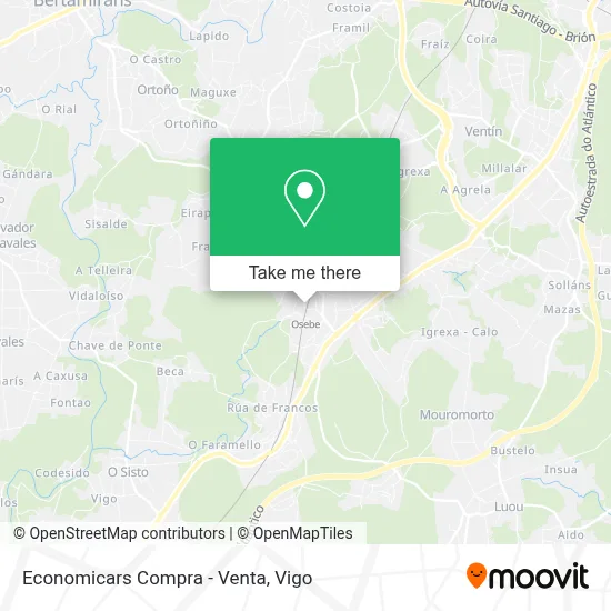 Economicars Compra - Venta map