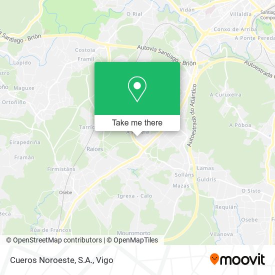 Cueros Noroeste, S.A. map