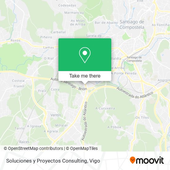 Soluciones y Proyectos Consulting map