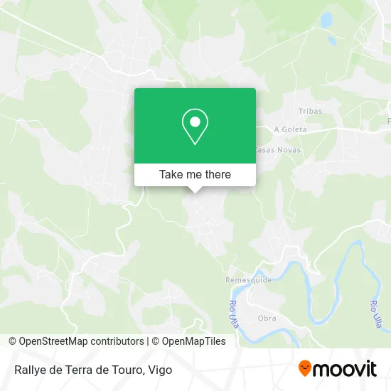 Rallye de Terra de Touro map