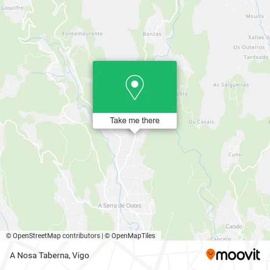 A Nosa Taberna map