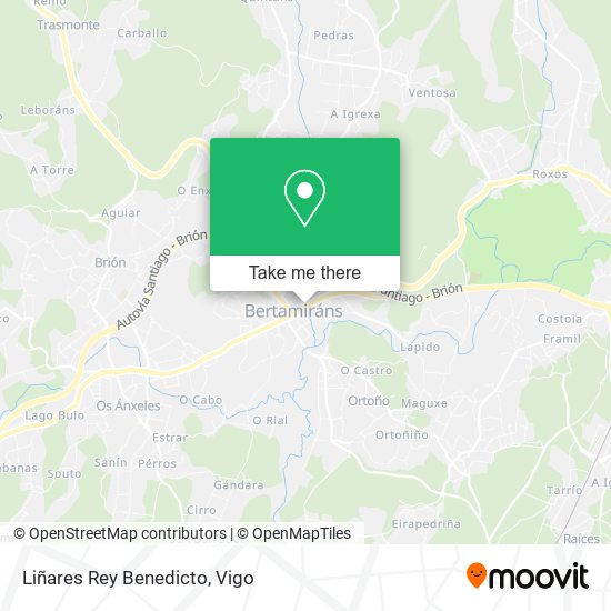 Liñares Rey Benedicto map