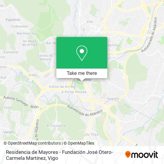 Residencia de Mayores - Fundación José Otero-Carmela Martínez map