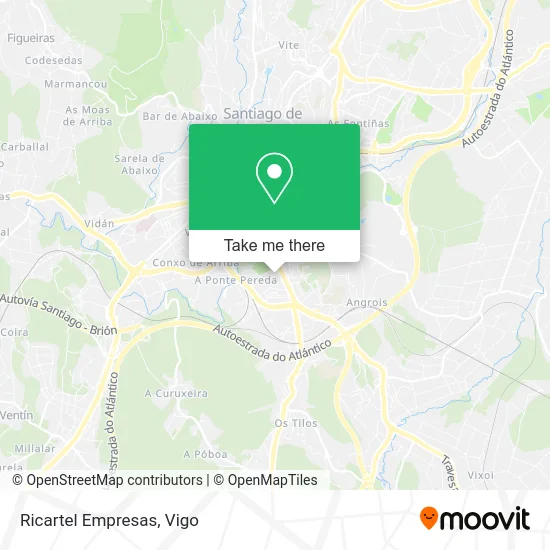 Ricartel Empresas map