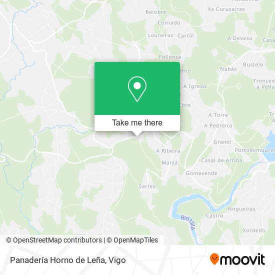 Panadería Horno de Leña map