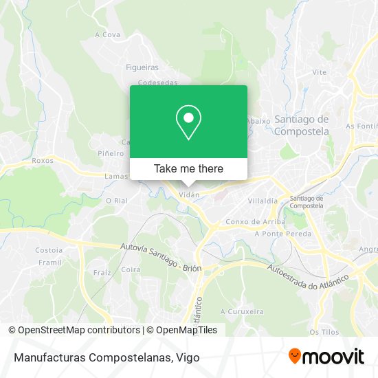 Manufacturas Compostelanas map