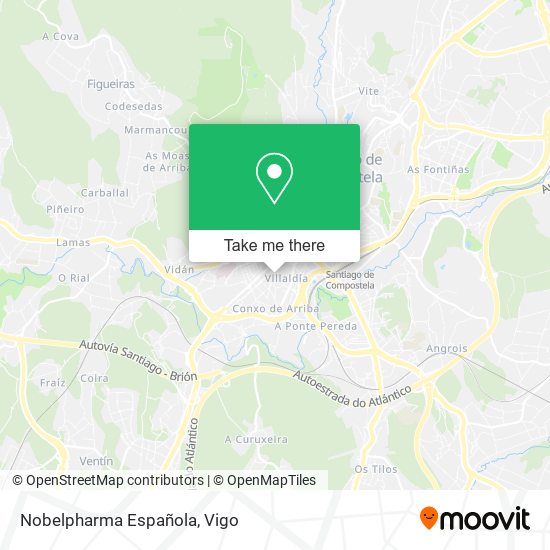 Nobelpharma Española map