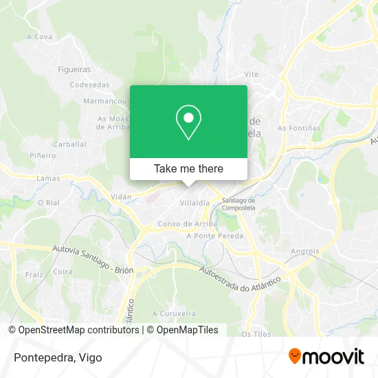 Pontepedra map