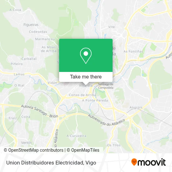 Union Distribuidores Electricidad map