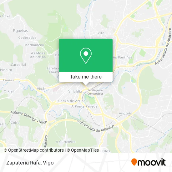 Zapatería Rafa map