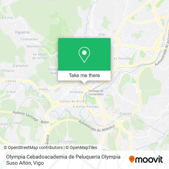 Olympia Cebadoacademia de Peluquería Olympia Suso Añón map