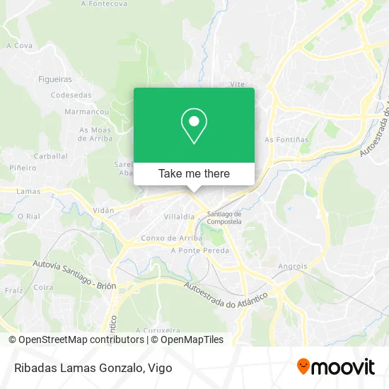 Ribadas Lamas Gonzalo map