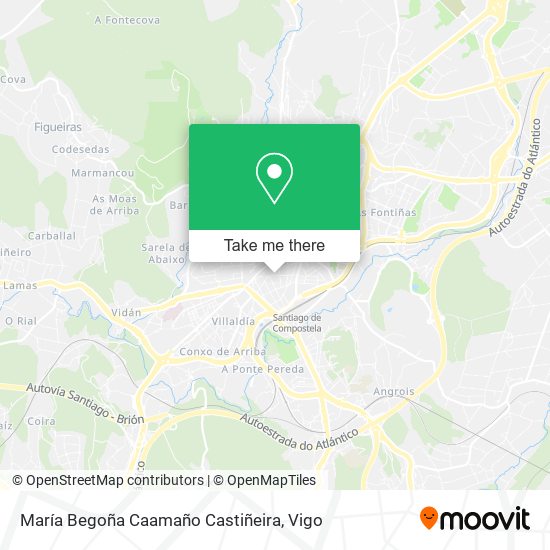 María Begoña Caamaño Castiñeira map
