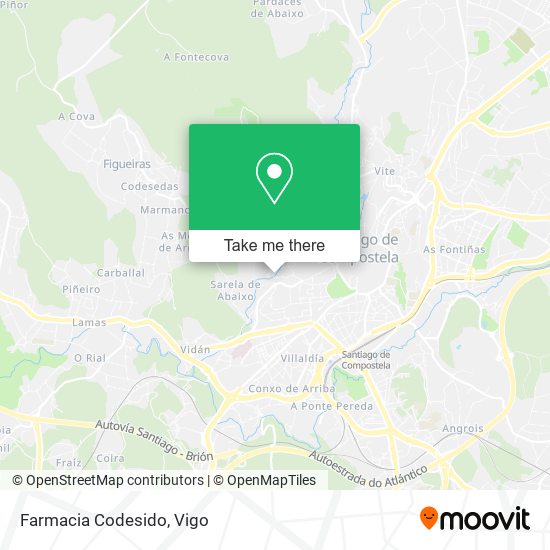 Farmacia Codesido map