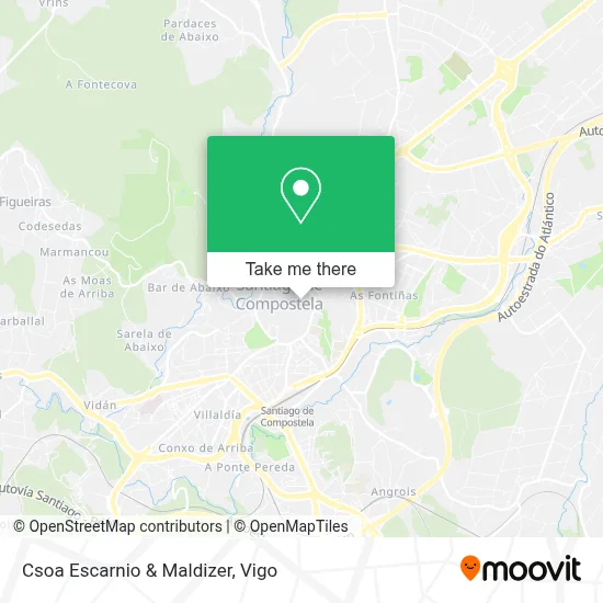 Csoa Escarnio & Maldizer map