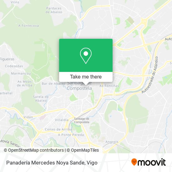 Panadería Mercedes Noya Sande map