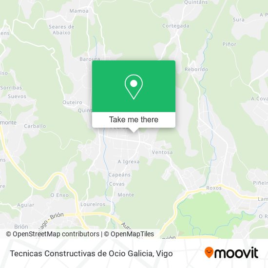 Tecnicas Constructivas de Ocio Galicia map