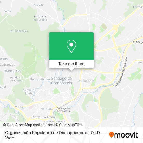 Organización Impulsora de Discapacitados O.I.D map