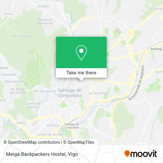 Meiga Backpackers Hostel map