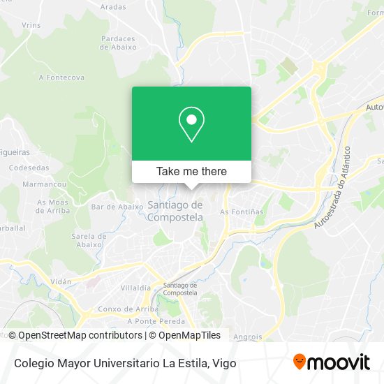 Colegio Mayor Universitario La Estila map