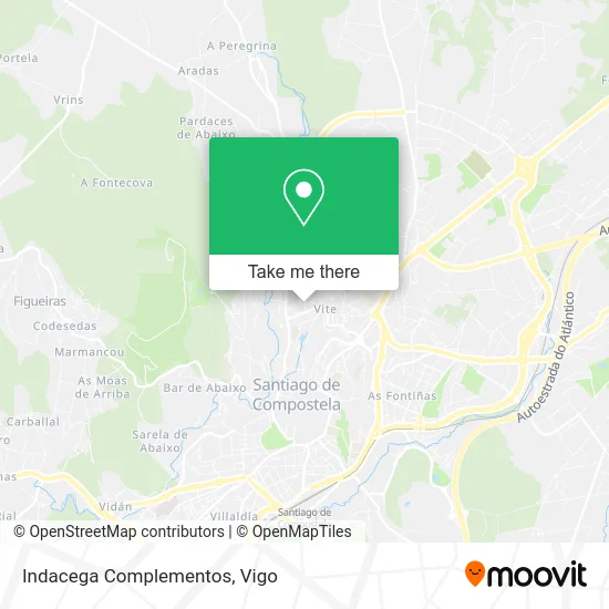 Indacega Complementos map