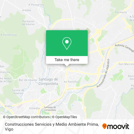 Construcciones Servicios y Medio Ambiente Prima map