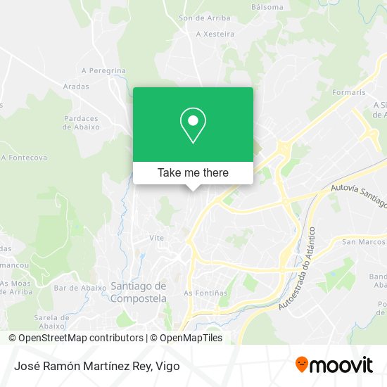 José Ramón Martínez Rey map