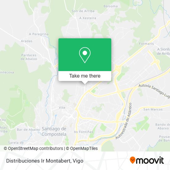 Distribuciones Ir Montabert map