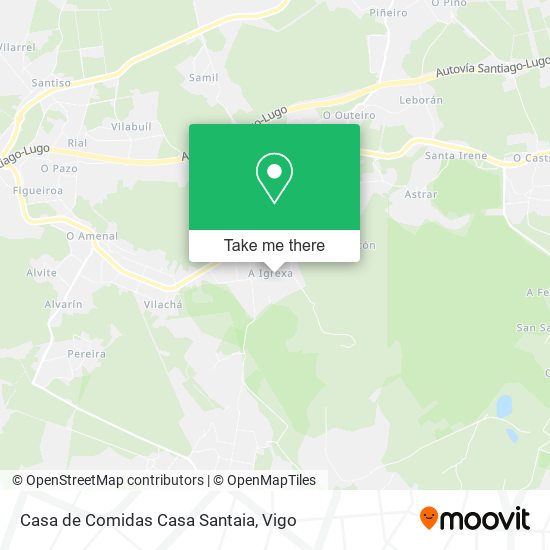 Casa de Comidas Casa Santaia map