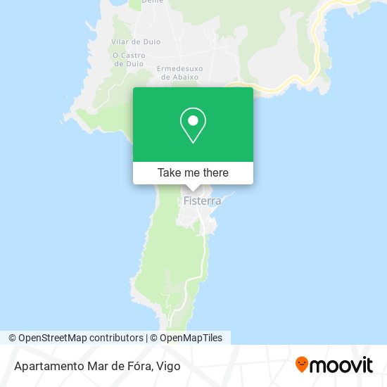 Apartamento Mar de Fóra map