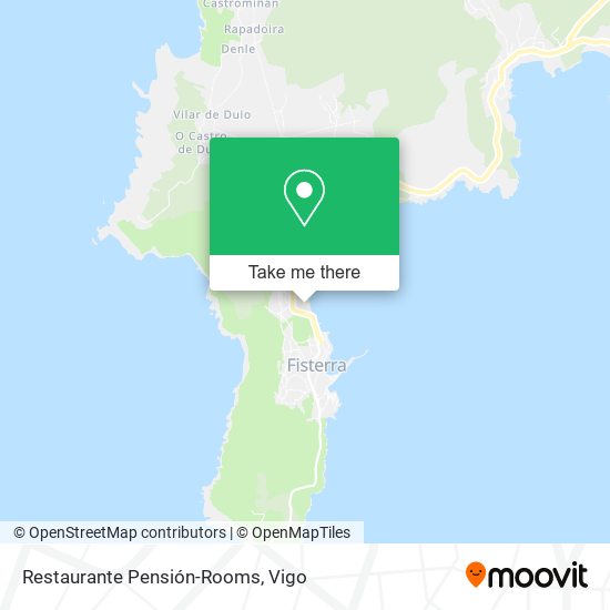 Restaurante Pensión-Rooms map