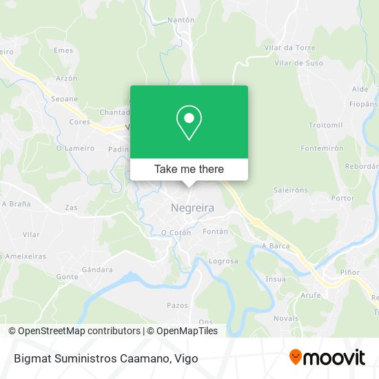Bigmat Suministros Caamano map