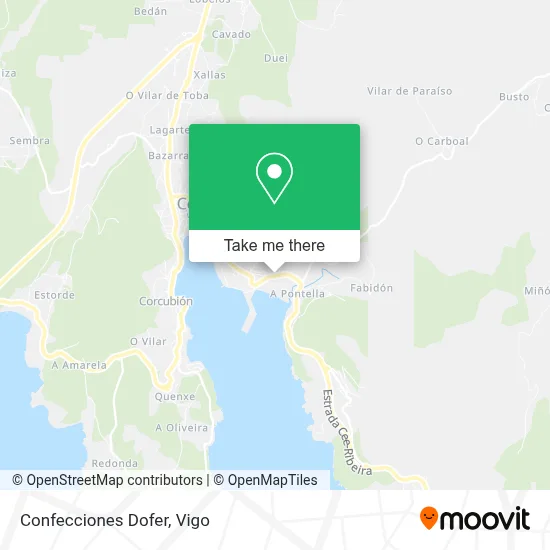 Confecciones Dofer map