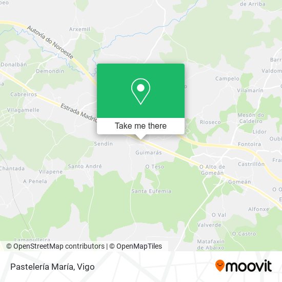 Pastelería María map