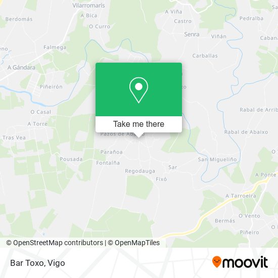 Bar Toxo map