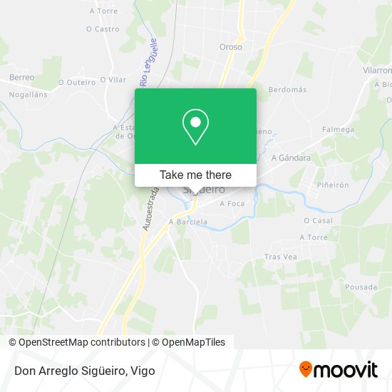 Don Arreglo Sigüeiro map