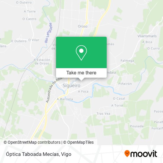 Óptica Taboada Mecías map