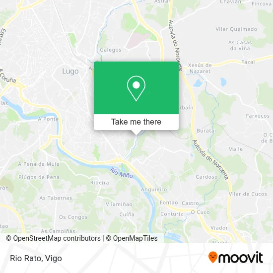 mapa Rio Rato
