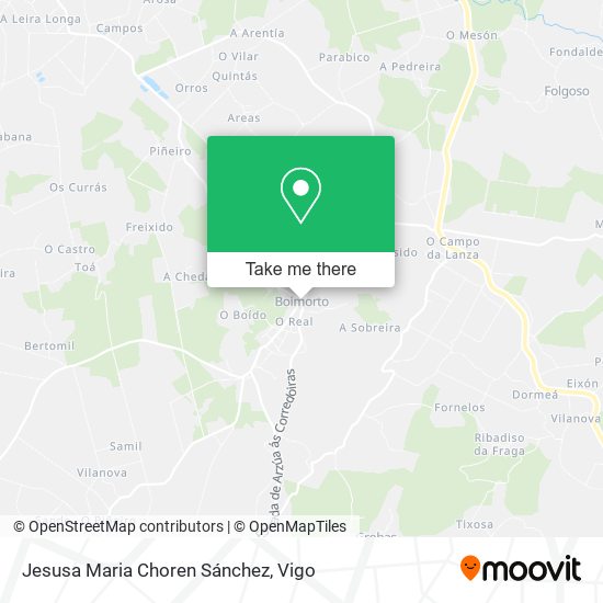 Jesusa Maria Choren Sánchez map