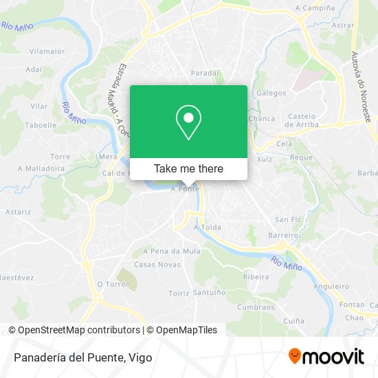 Panadería del Puente map