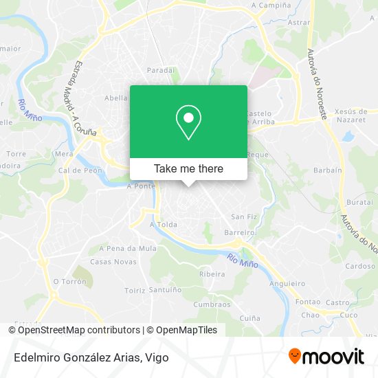 Edelmiro González Arias map