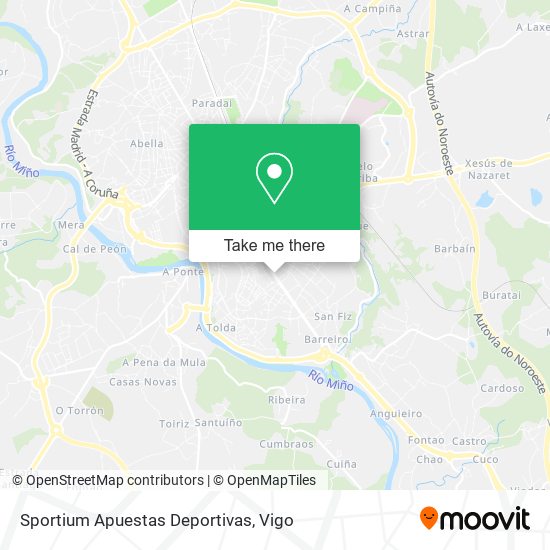 mapa Sportium Apuestas Deportivas