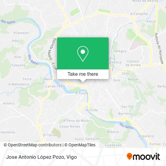 Jose Antonio López Pozo map