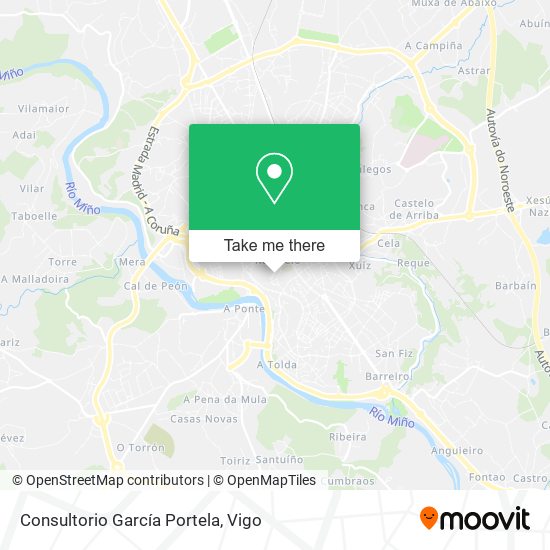 Consultorio García Portela map