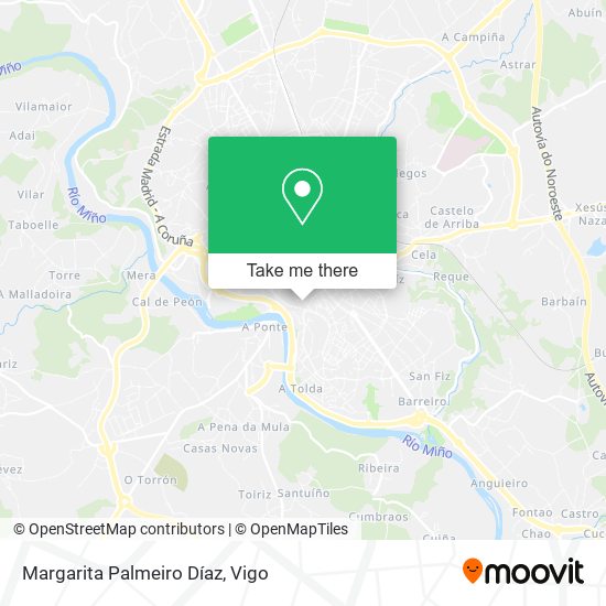 Margarita Palmeiro Díaz map