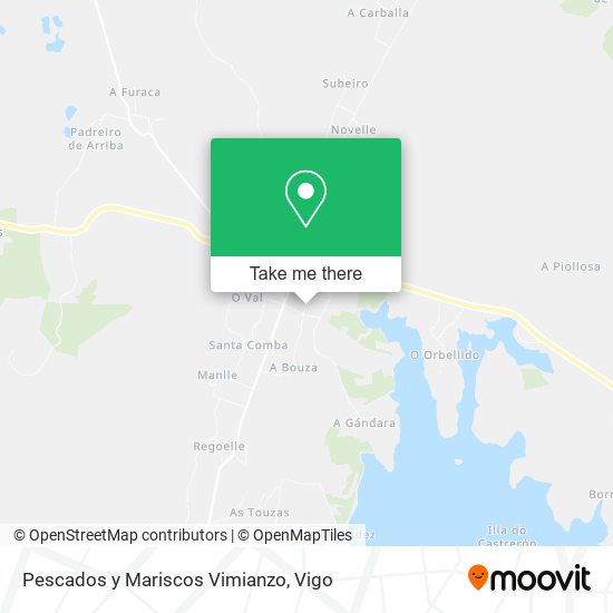 Pescados y Mariscos Vimianzo map