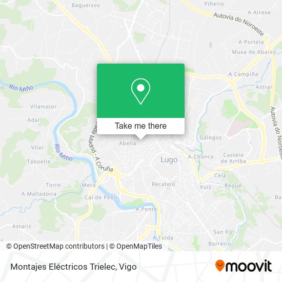 Montajes Eléctricos Trielec map